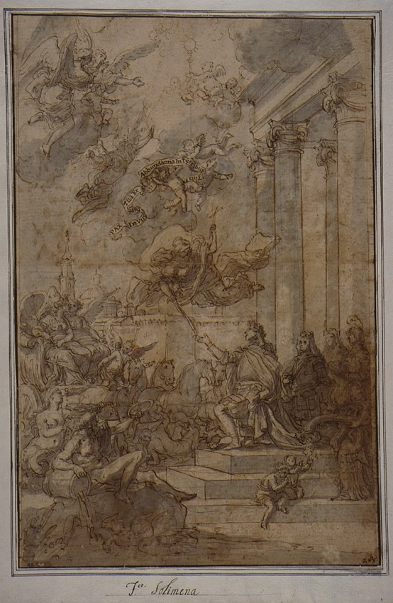 Studio per l'Allegoria dell'ingresso di Carlo Borbone a Napoli